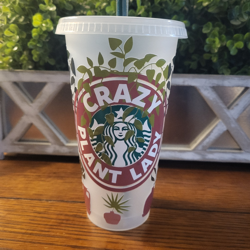 Crazy Plant Lady Tumbler 24oz  Main Image